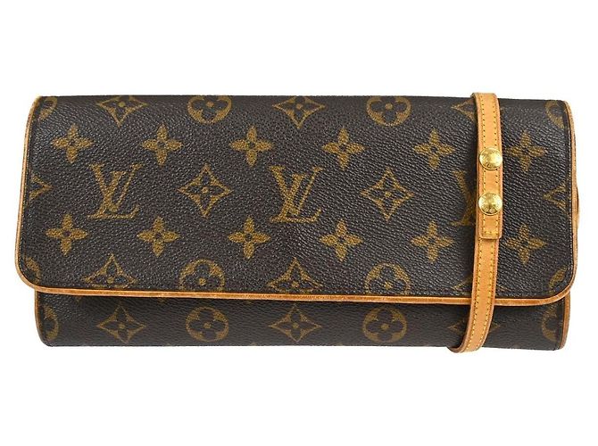 Louis Vuitton Twin GM Monogram GM Marrom