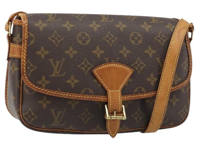 LOUIS VUITTON Bolsa de Ombro Monogram Sologne M42250 LV Auth fm5361 Monograma