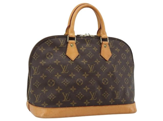 LOUIS VUITTON Monogram Alma Handtasche M51130 LV Auth 188374 Monogramm