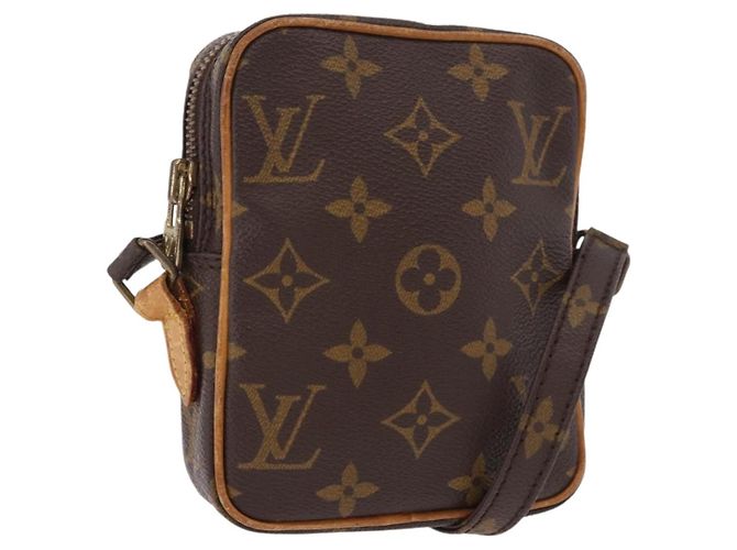 LOUIS VUITTON Bolsa de Ombro Monogram Mini Danube M45268 LV Auth 188074 Monograma