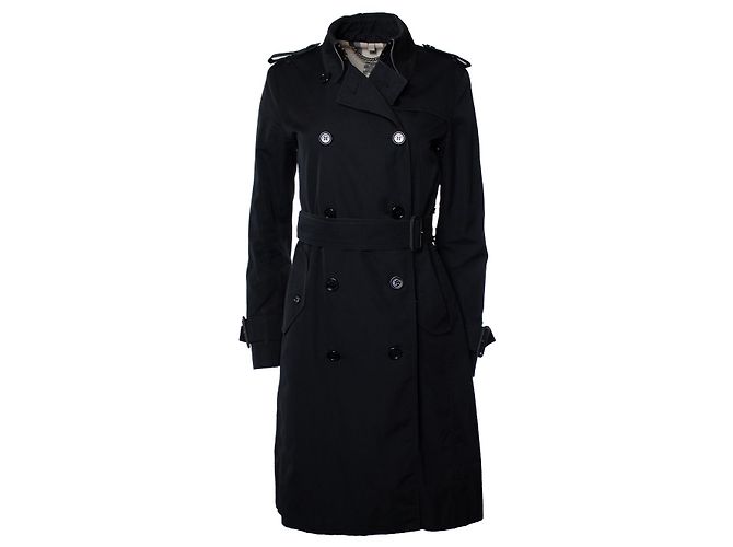 Burberry, trenchcoat nero