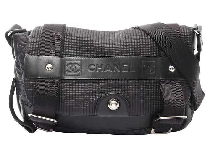 Borsa a tracolla Chanel Coco Mark Sport Line Nero