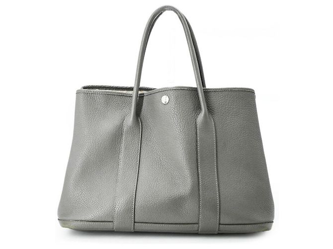 Hermès Bolsa Tote Hermes Garden 36 PM Marrom