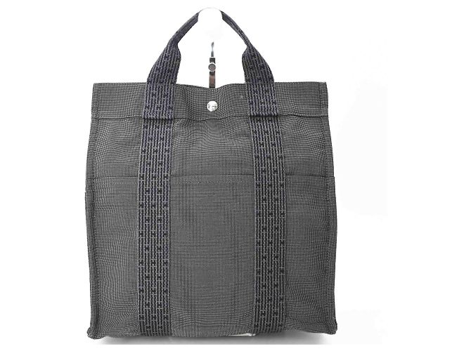 Hermès Hermes Herline Ad MM Gray Backpack Brown