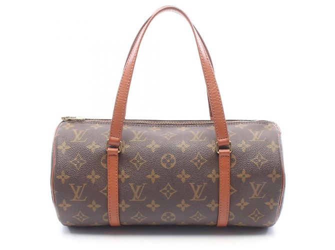 Borsa Louis Vuitton Papillon 30 Monogram Marrone Monogramma