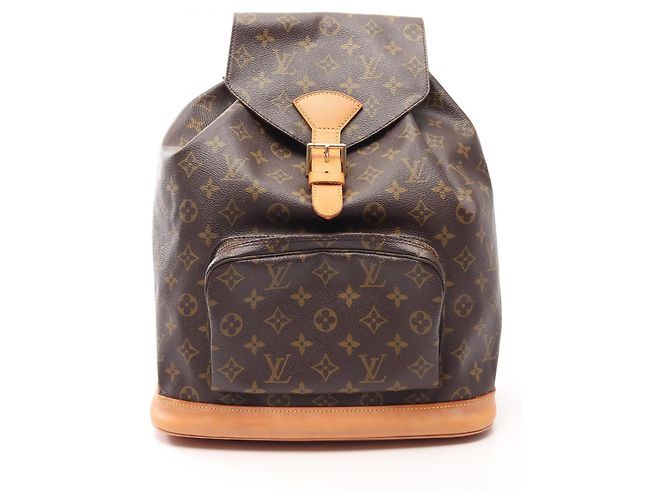 Louis Vuitton Montsouris GM Backpack Brown Monogram