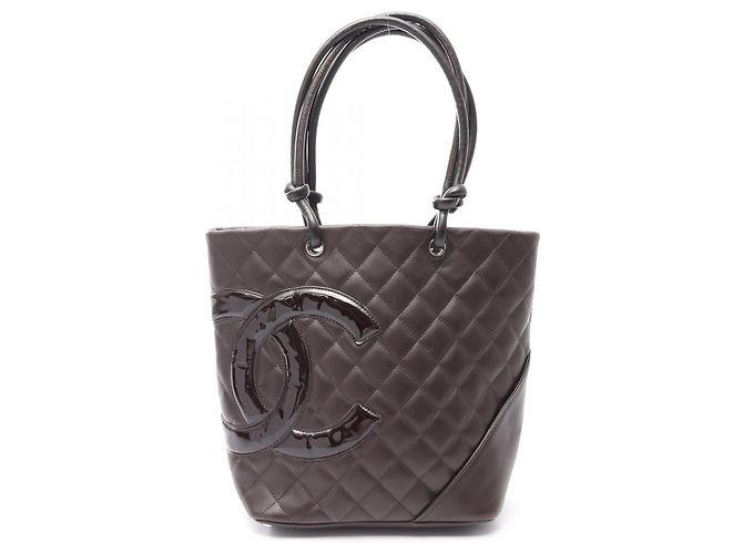 Sac cabas Chanel Cambon Line Medium Marron