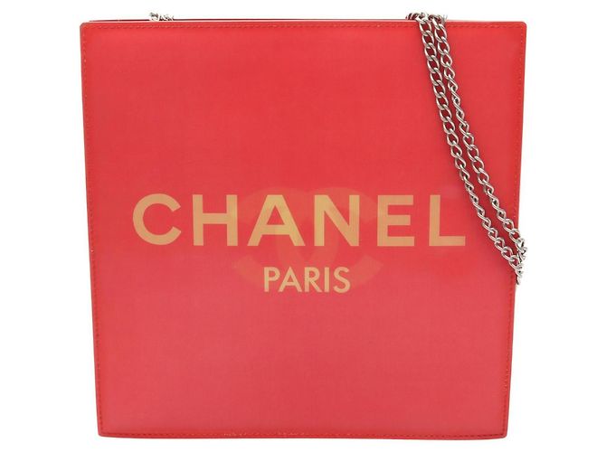 Borsa a Spalla Chanel Coco Mark Rosso