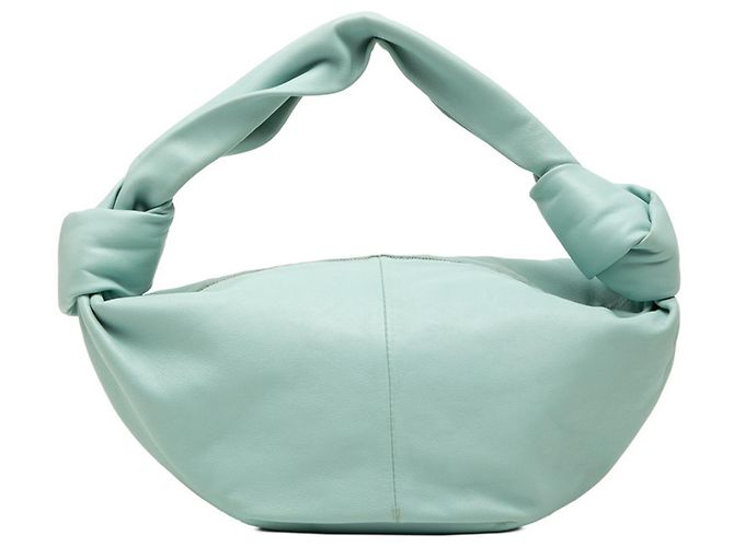 Borsa Mini Double Knot Bottega Veneta Blu