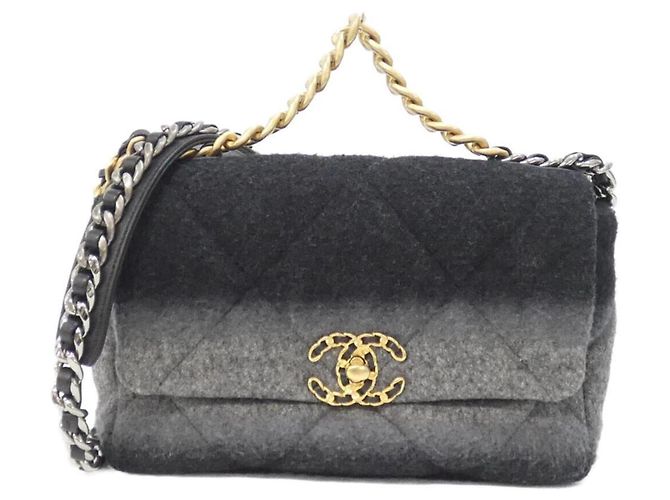 Borsa a Spalla Chanel 19 AS1160 Nero