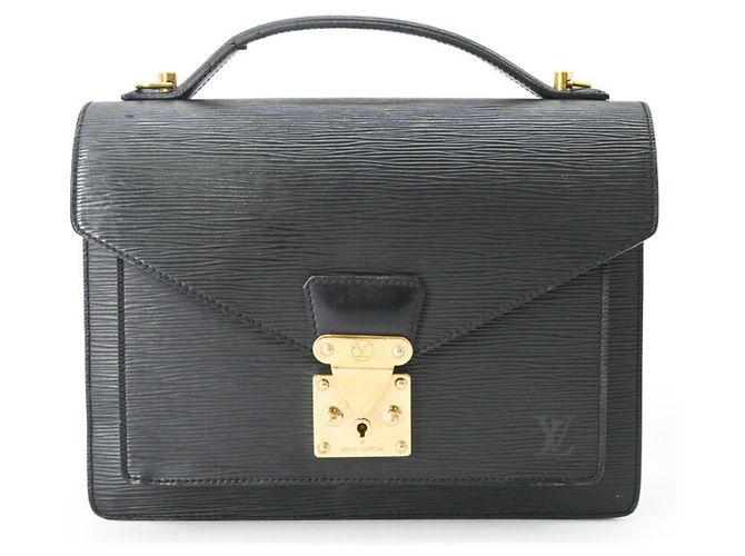 Borsa Louis Vuitton Monceau 28 Nero