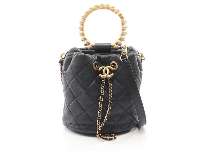 Timeless Borsa a Spalla 2-Way Matelassé Chanel Nero