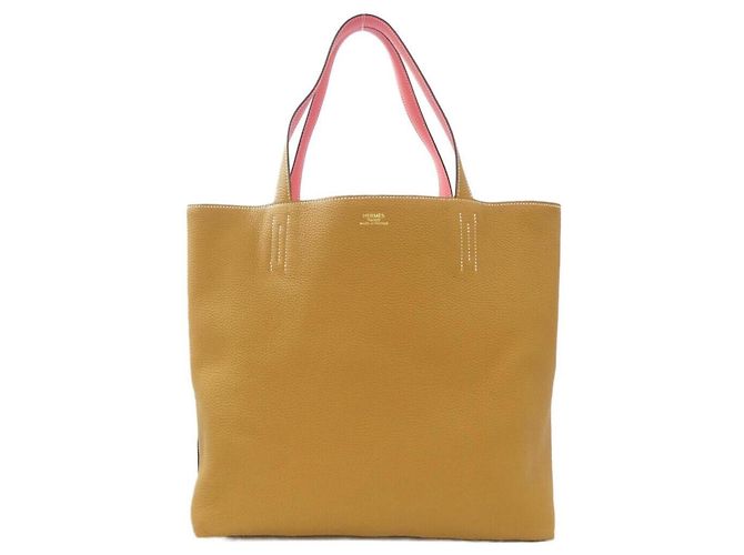 Hermès Bolsa Hermes Double Sens Rosa