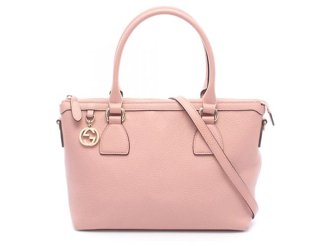 Bolsa 2 Way Gucci Interlocking G Rosa
