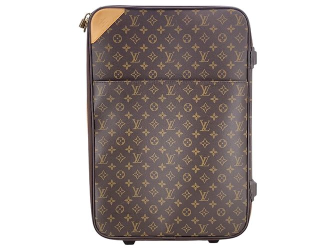 Louis Vuitton Mala de Rodas Monogram Pegase 55 Marrom