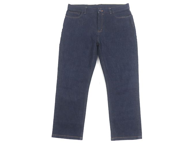 Louis Vuitton Denim Pants Blue