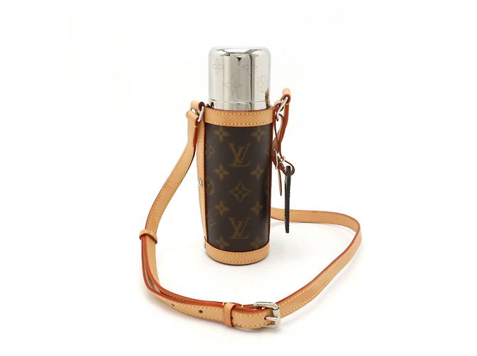 Porta-garrafa Monogram Louis Vuitton Marrom