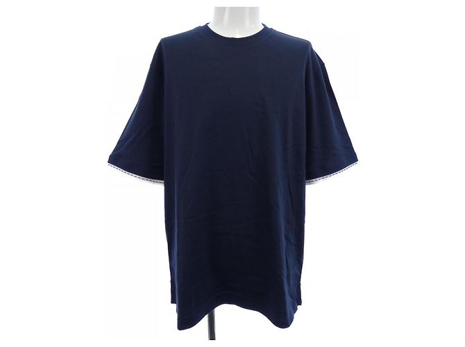Hermès Hermes L TShirt Blue Navy blue