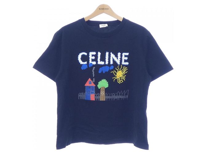 Céline Camiseta de algodón CELINE Negro 