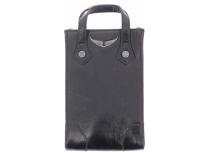 Zadig & Voltaire Phone Case Black Leather