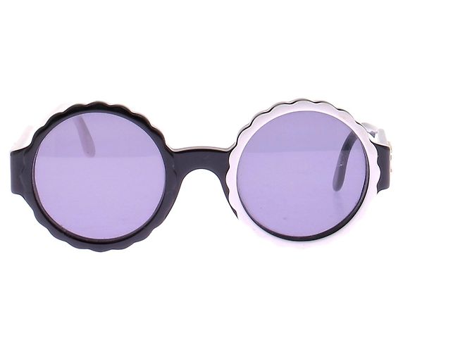 Chanel Sunglasses Purple Plastic
