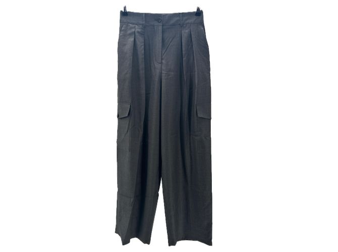 Autre Marque Schwarze Hose mit Tasche