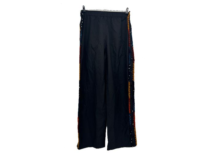 Sea New York Calça preta com bordados