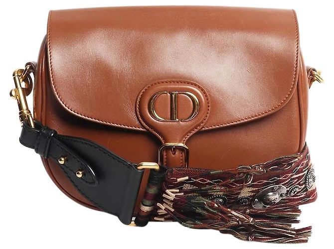 Dior Bolsa Bobby 2020 marrom tamanho médio