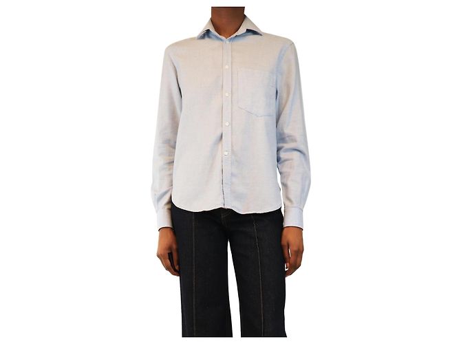 Autre Marque WNU Blue The Classic Hemd - Größe UK 8 Blau