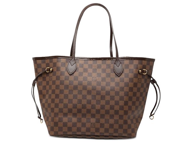 Louis Vuitton Brown Damier Ebene Neverfull MM
