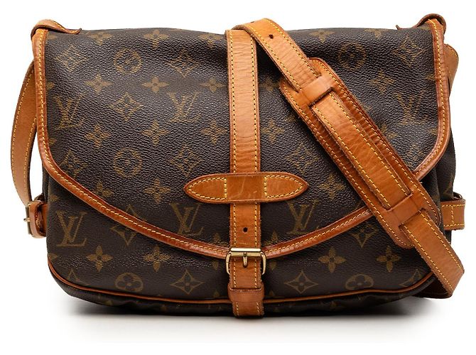 Louis Vuitton Braun Monogram Saumur 30