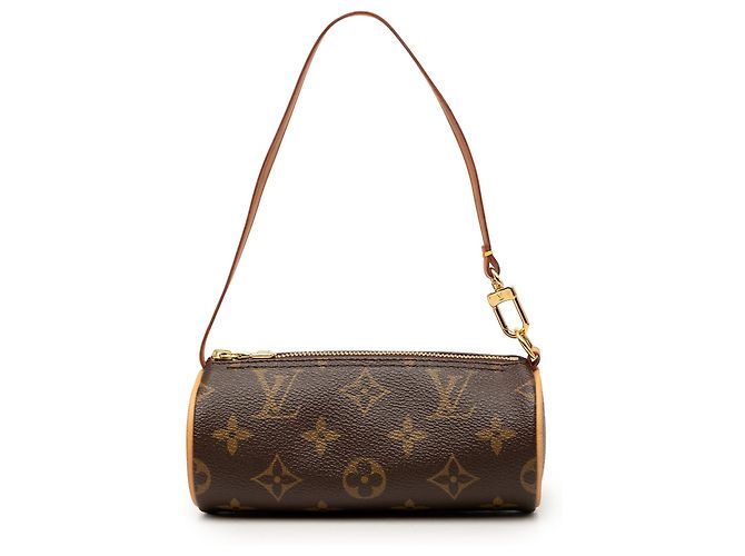 Louis Vuitton Brown Monogram Papillon Pochette Marrom