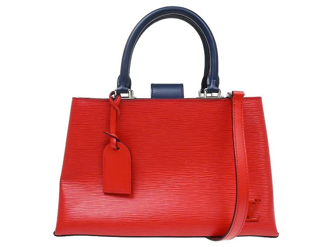 Louis Vuitton Kleber Epi Leather PM Rosso