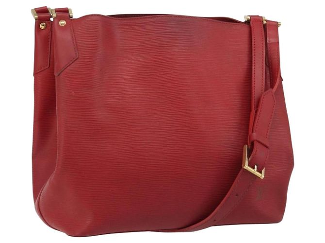Louis Vuitton Mandara Epi Leather MM Rouge