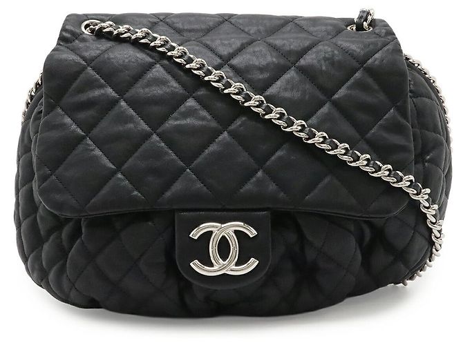 Borsa a Spalla Chanel Matelasse Luxury Chain Nero