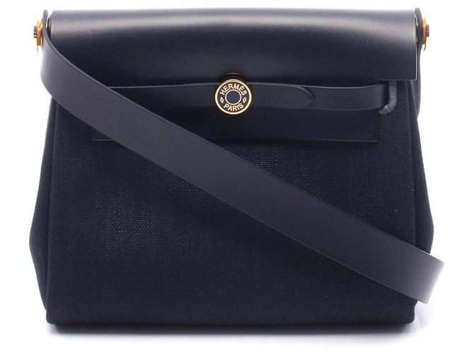 Hermès Borsa Hermes Aile Bag Zip Mini Borsa a Spalla Blu