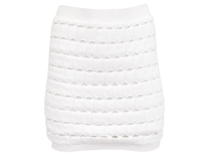Mini gonna Iro in cotone bianco