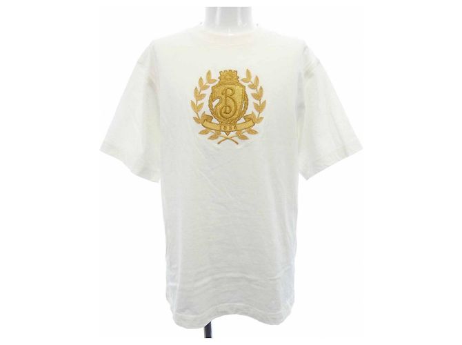 Camiseta de algodón Burberry Blanco