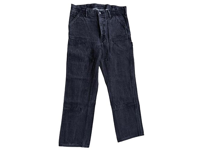 visvim Wide Painter Hose VS0001600 Schwarz Grau Anthrazitgrau