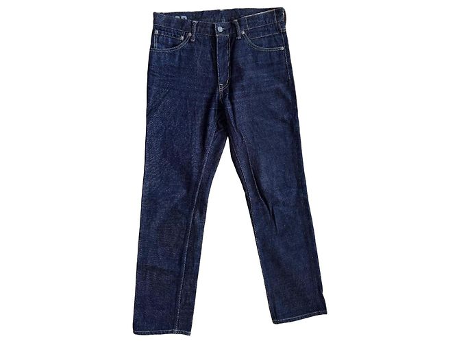 visvim 03R Social Sculpture Denim Jeans Navy W32 L30 Azul