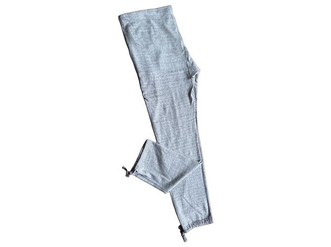 visvim Numbering Grey Cotton Sweatpants