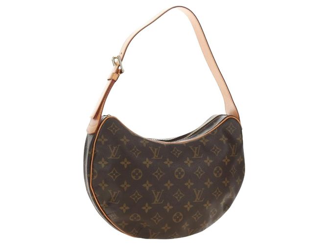 LOUIS VUITTON Bolsa de Ombro Monogram Croissant MM M51512 LV Auth 187194SAM Monograma