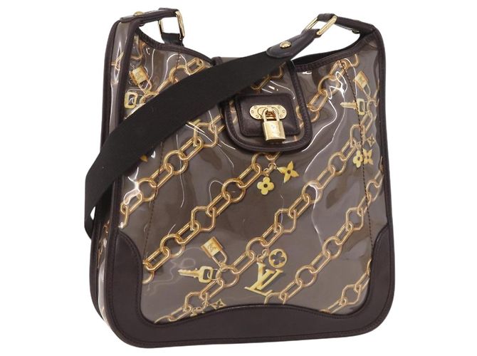 LOUIS VUITTON Sac à bandoulière Monogram Charm Marron M95159 LV Auth 188803V