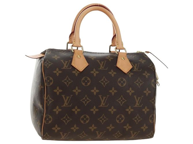 LOUIS VUITTON Bolsa Monogram Speedy 25 M41528 LV Auth 187197SAM Monograma