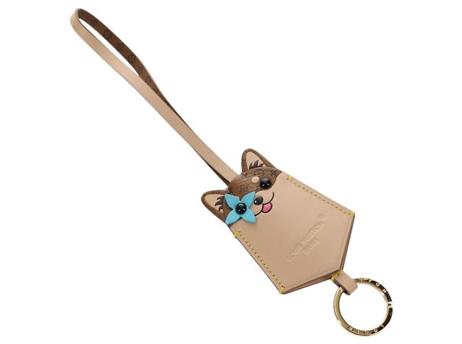 LOUIS VUITTON Charm per borsa Monogram Reverse LV Dog M02323 LV Auth 188734M Monogramma