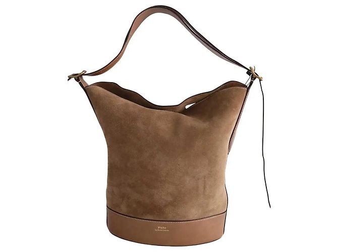 Ralph Lauren Eimer Tasche camel Kamel