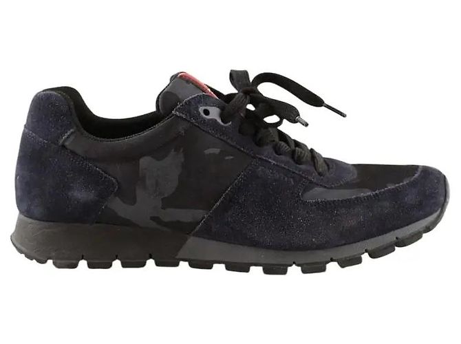 Prada Schwarze Low-Top-Sneaker