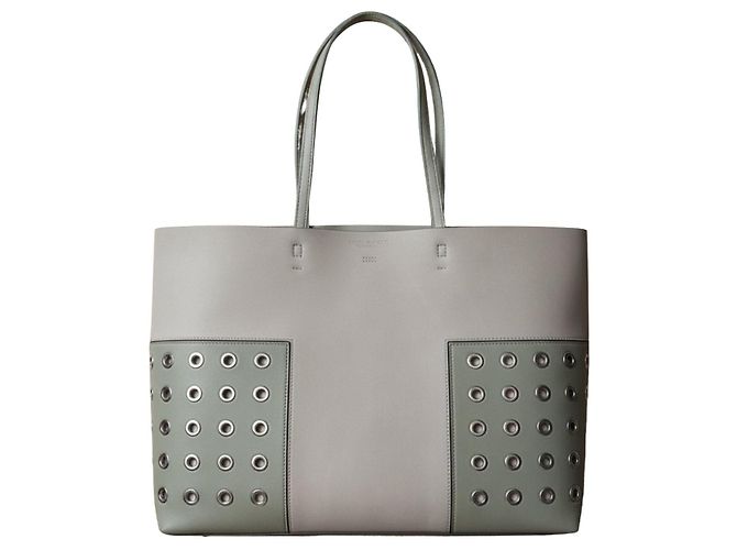 Tory Burch Sac Cabas en Cuir Beige