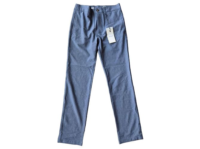 Autre Marque HERO SEVEN Pantalón Azul a Rayas