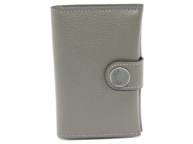 Hermès Hermes RMS Evercolor Card Case Brown